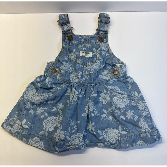 Oshkosh‎ Overall Dress / Jumper (12 Mon) - Picture 1 of 6